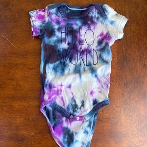 Rae dunn tie dye onesie